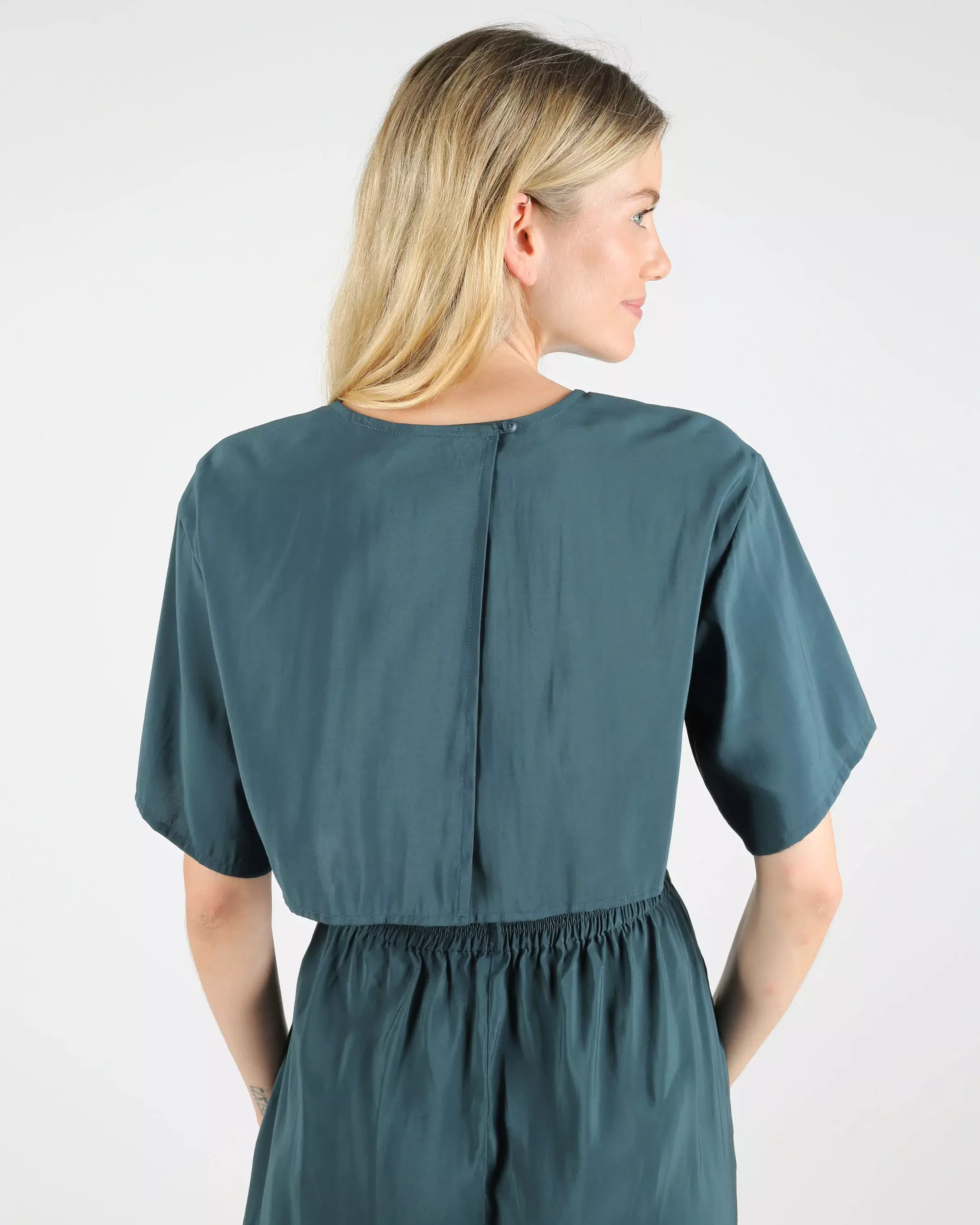 Wemoto Amalia Dark Green Jumpsuit Damen Einteiler grün